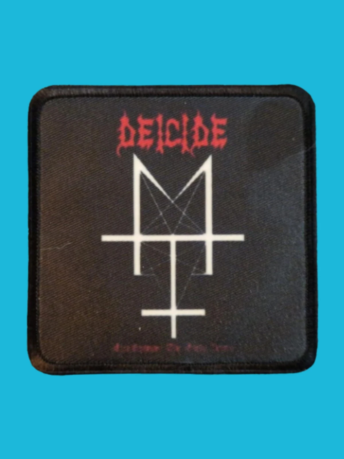 Patch Deicide - Crucifixation The Early Years - Imprimé - Carré de 7,5 x 7,5 centimètres